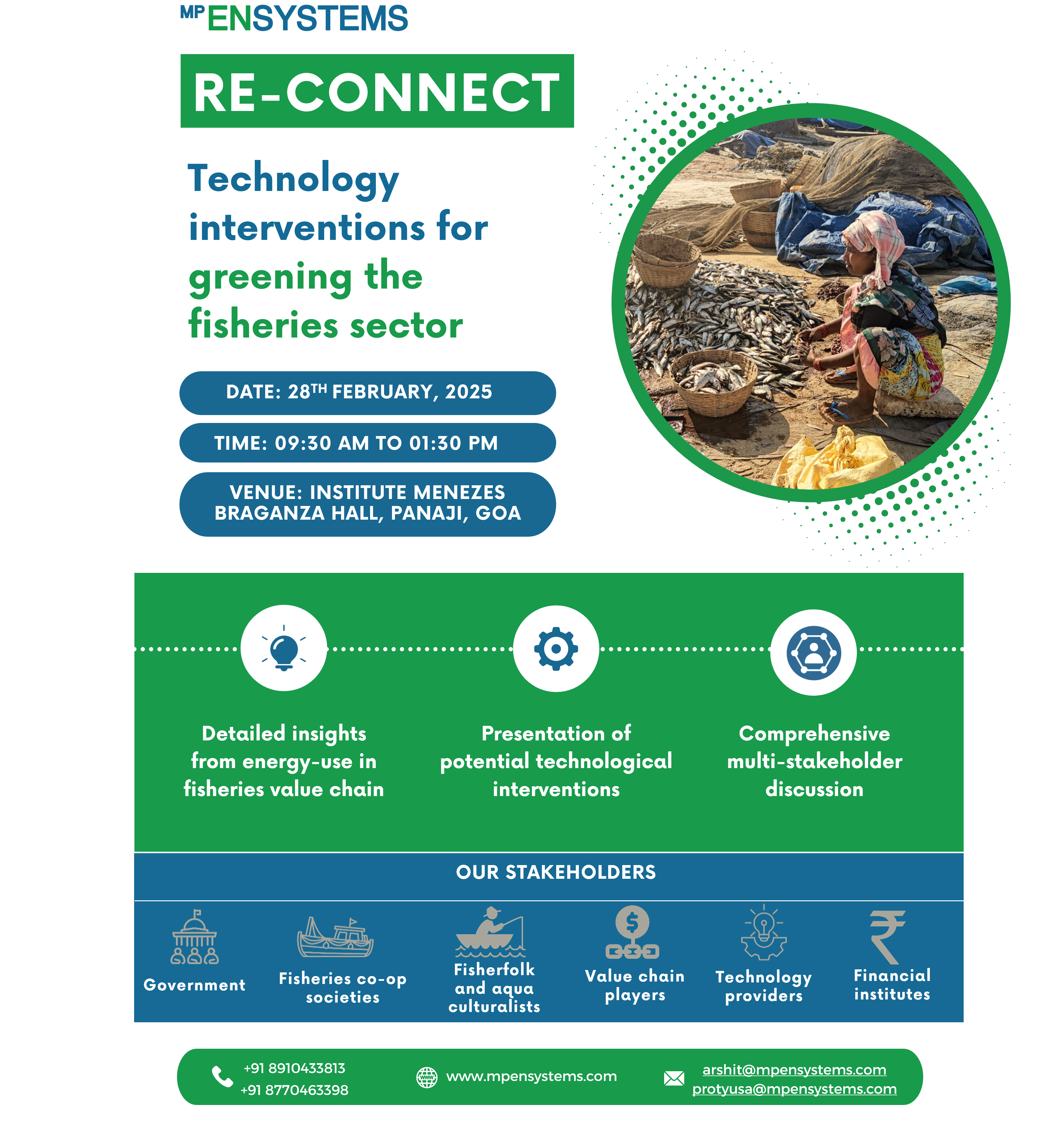 RE-Connect - Technology Interventions for Greening the Fisheries Sector